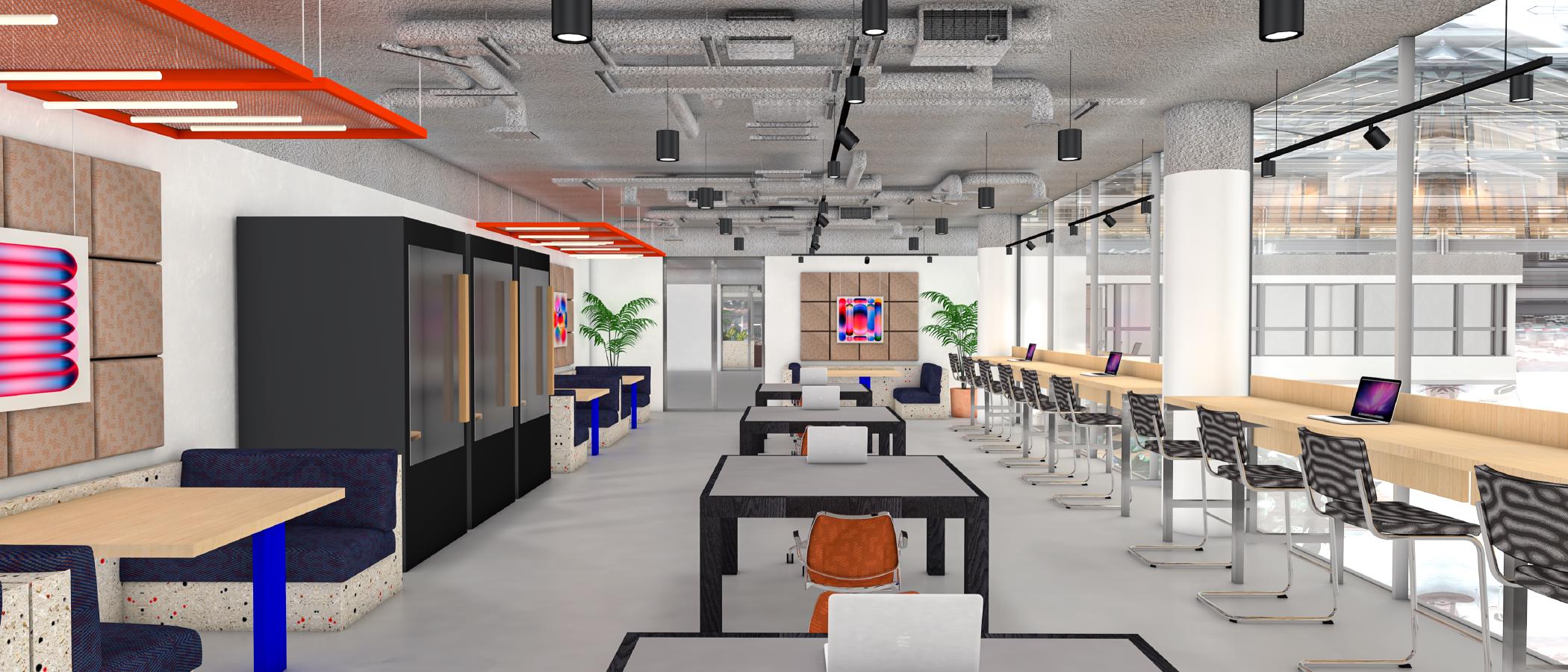 WTC co-working community area