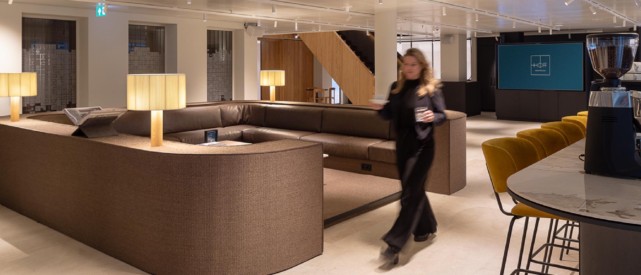Exclusive office lounge at WTC Amsterdam