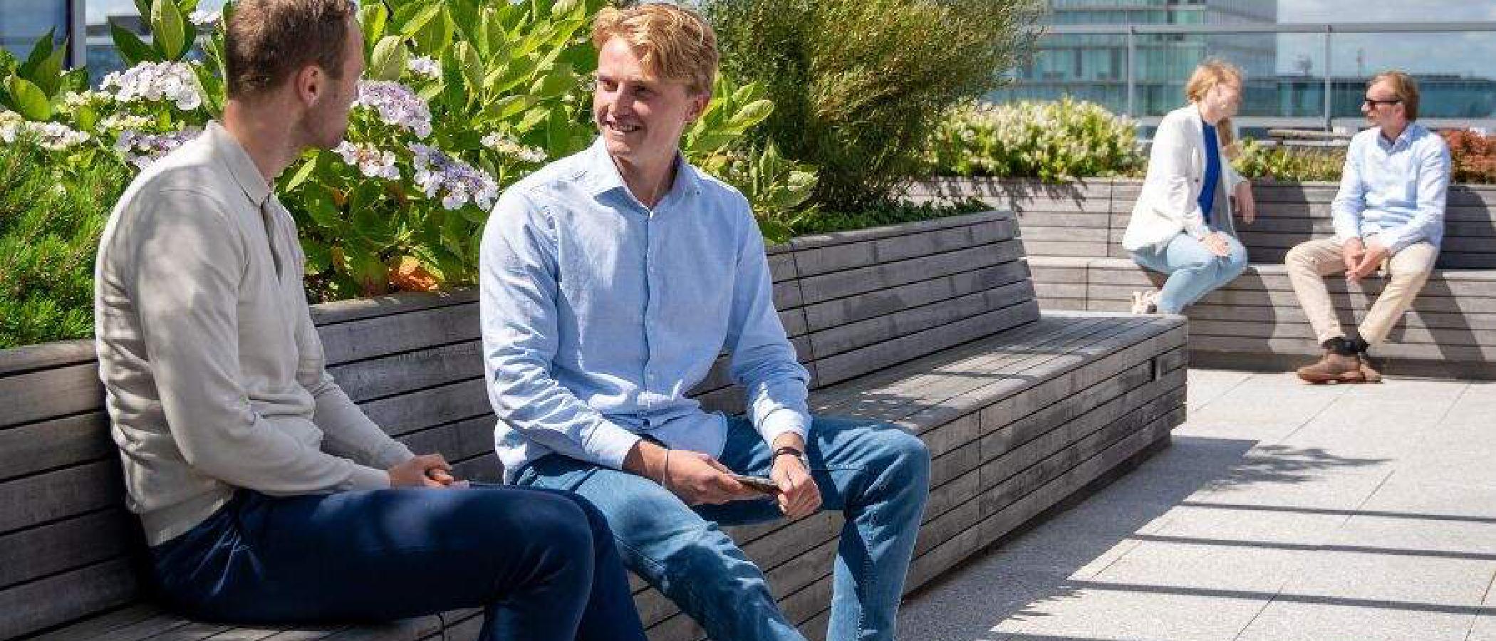 Roof terrace Tower Ten at WTC Amsterdam