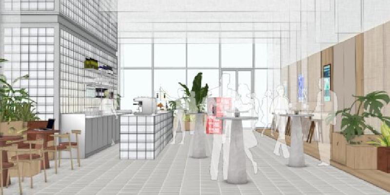 Foyer event space at WTC