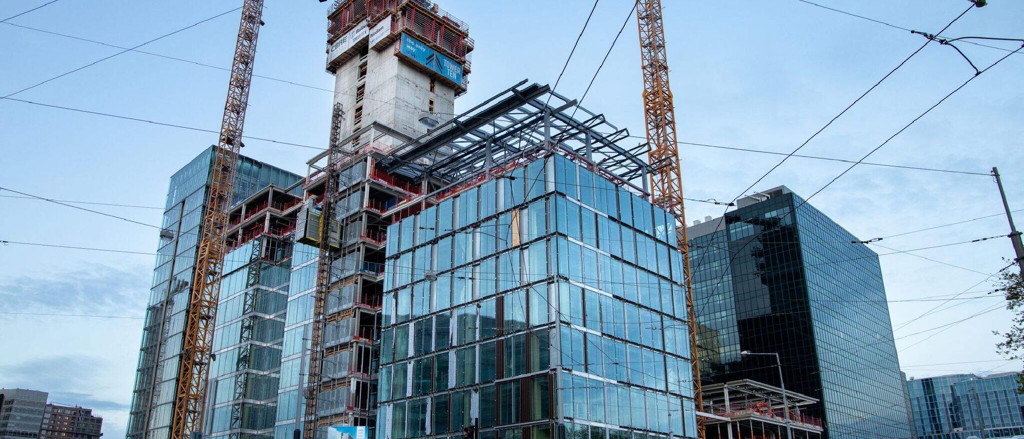 De top van Tower Ten