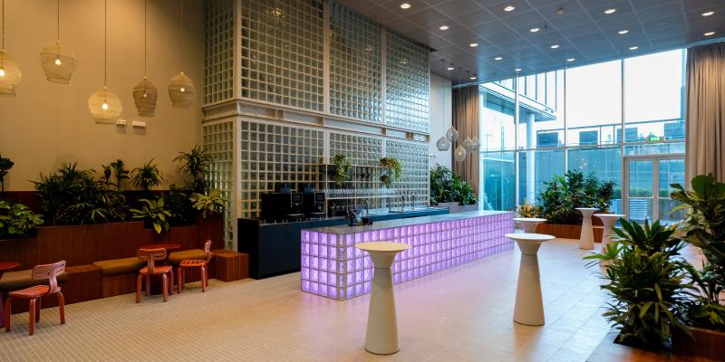 Foyer event space at WTC